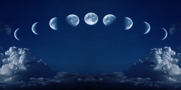 phases de la lune